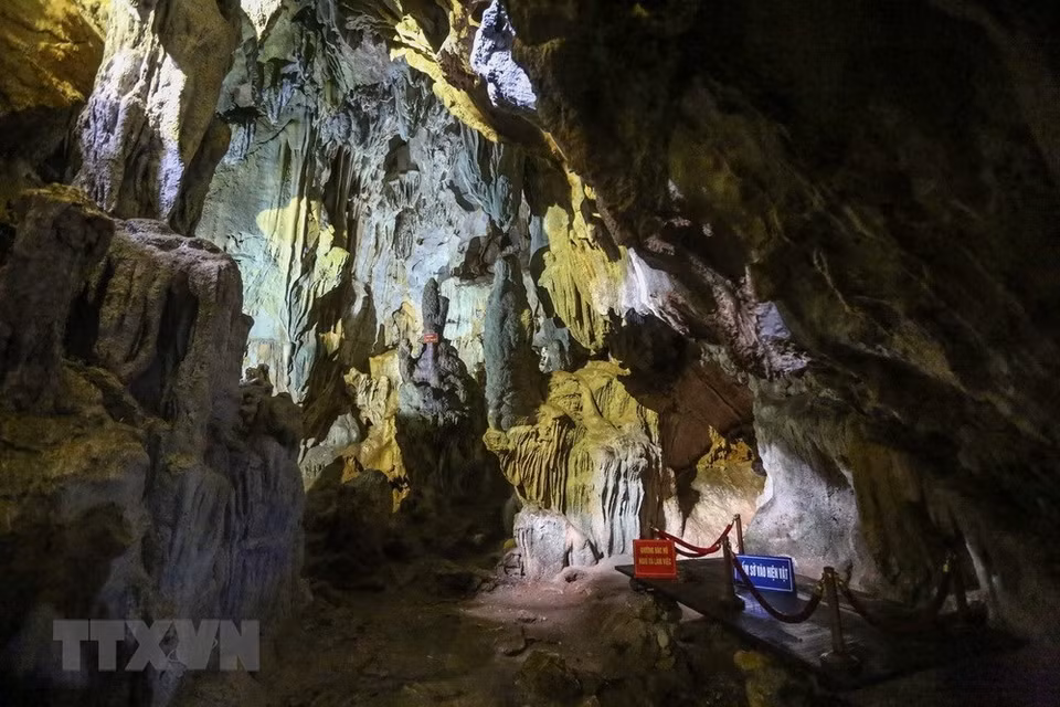 Nguom Ngao Cave in the geopark (Source: VNA) 
