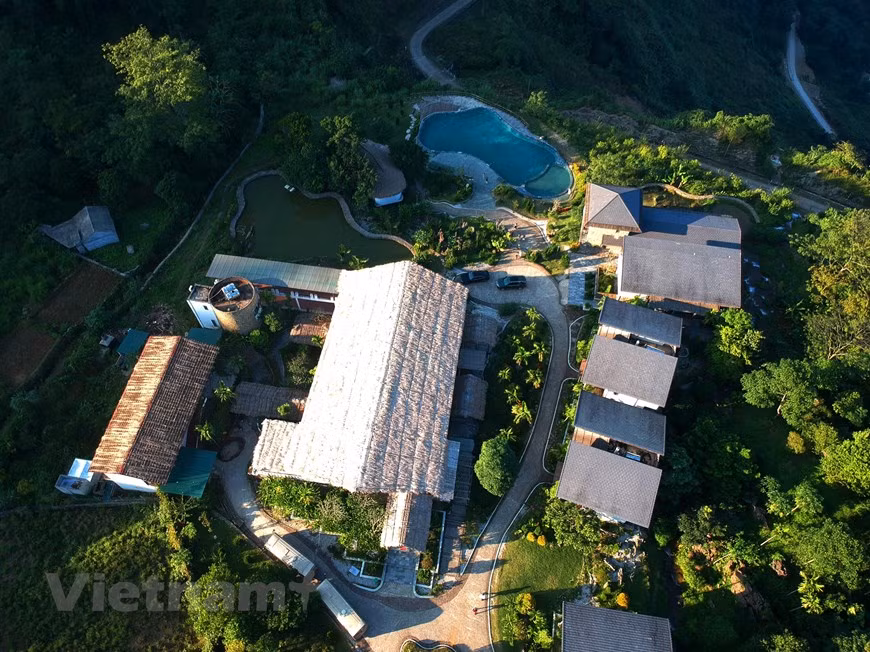  Bakhan Village Resort offers unique experience of a dreamland mountain retreat. (Photo: Vietnam+)