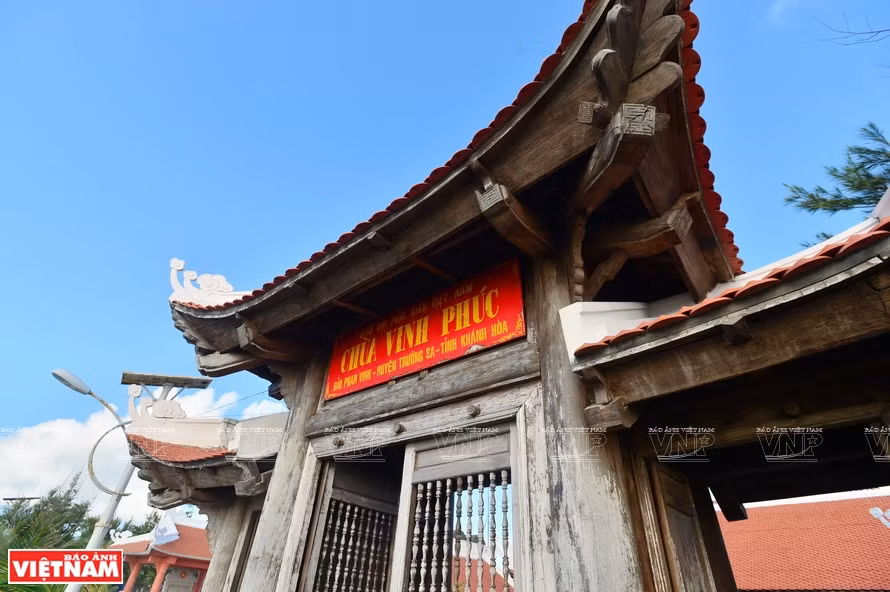 Vinh Phuc pagoda’s architecture is as simple as a majority of Vietnamese pagodas (Photo: VNA)