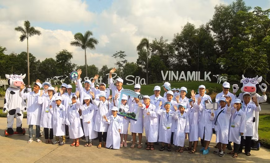 Vinamilk has invested 50 million USD to develop the dairy farm (Photo: Collaborator)