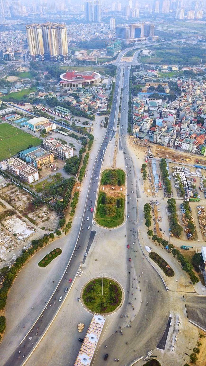 The F1 Vietnam Grand Prix 2020, set to be held in Hanoi from April 3-5, will be the newest F1 race in the world (Photo: VNA)