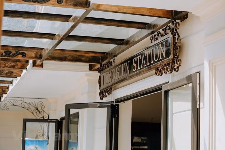 The newly renovated Long Bien Station was officially put into use in August (Photo: VNA)