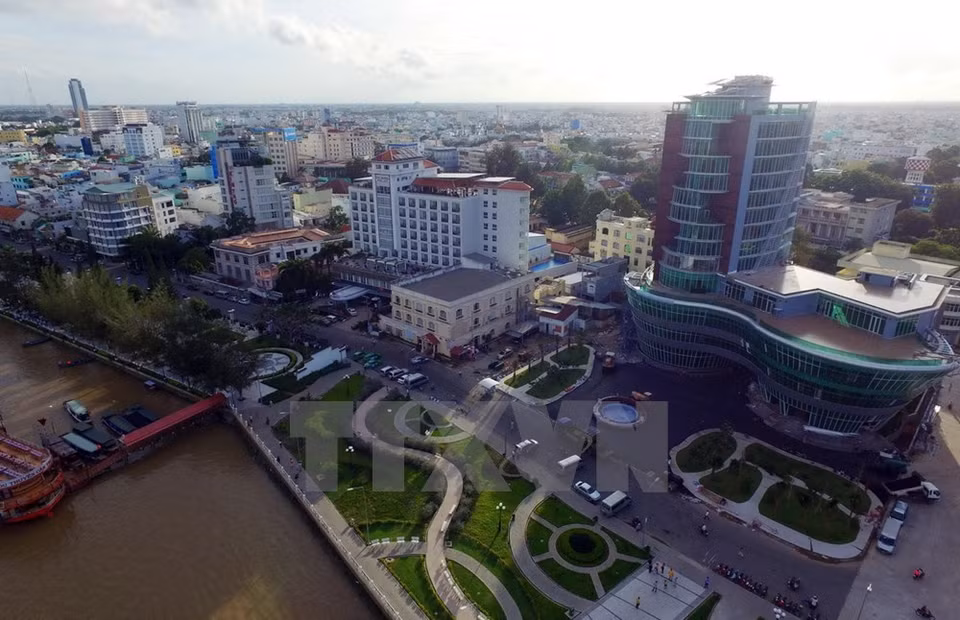 ​A corner of Can Tho city (Source: VNA)