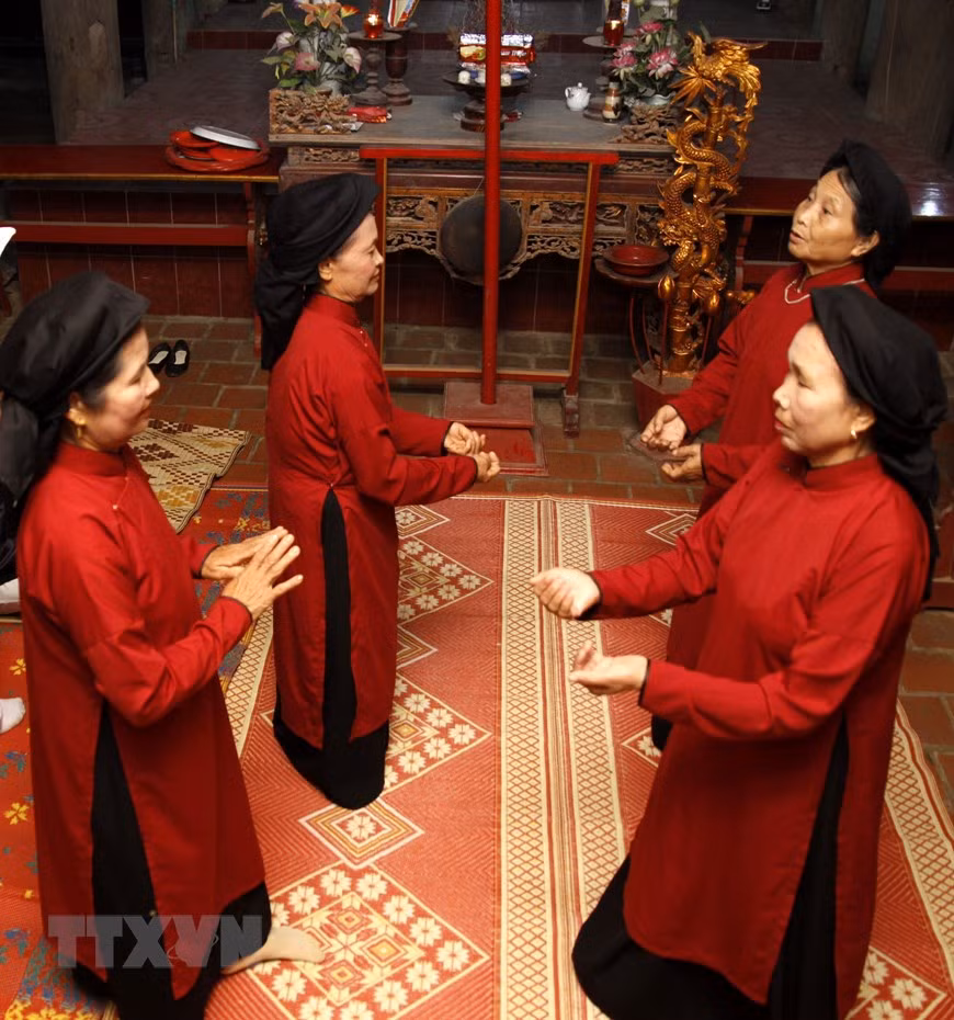 The Vietnamese musical tradition was removed from the 2011 UNESCO List of Intangible Cultural Heritage in Need of Urgent Safeguarding and became an intangible cultural heritage of humanity in 2017 (Photo: VNA)