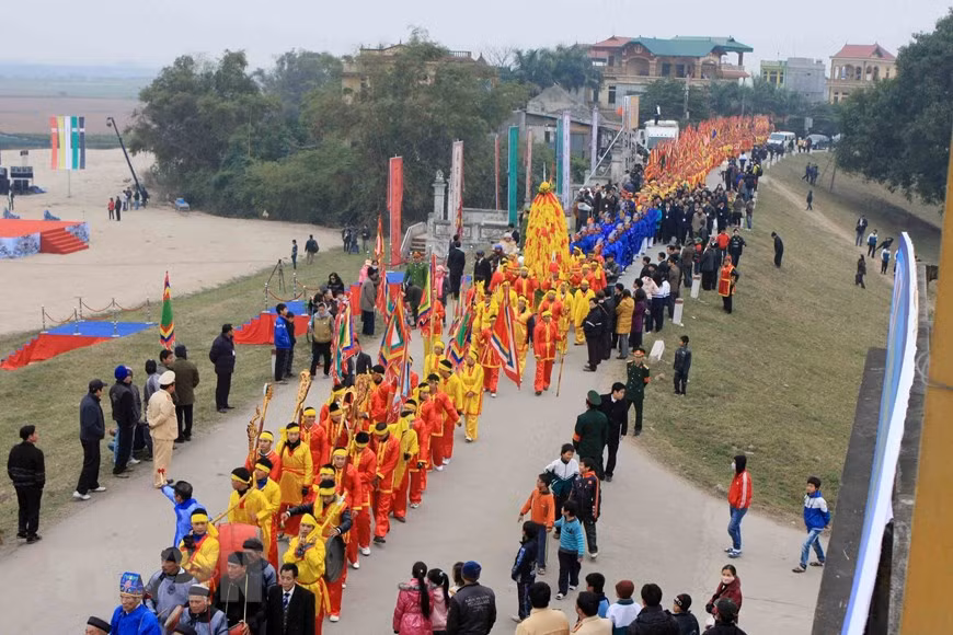 Vietnam’s Giong festival was recognised by UNESCO as Intangible Cultural Heritage of Humanity in 2010 (Photo: VNA)