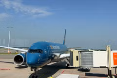 A Vietnam Airlines aircraft. Photo: VNA