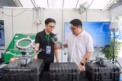 Unmanned aerial vehicles are used to monitor natural resources and the environment and support local governance. Photo: VNA.