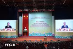 Party General Secretary To Lam speaks at the meeting with generations of NA deputies on August 27. (Photo: VNA)