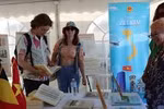 People visit Vietnam's booth at the ManiFiest 2025 in Ostend. (Photo: VNA)