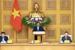 Prime Minister Pham Minh Chinh speaks at the event (Photo: VNA)
