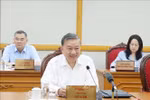 Party General Secretary To Lam addresses the meeting (Photo: VNA)