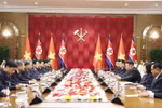 General Secretary of the Communist Party of Vietnam (CPV) Central Committee To Lam holds talks with General Secretary of the Workers' Party of Korea (WPK) and President of the State Affairs of the Democratic People's Republic of Korea (DPRK) Kim Jong Un. (Photo: VNA)