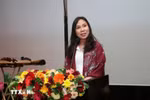 Vietnamese Ambassador to Sri Lanka Trinh Thi Tam addressing the event (Photo: VNA)