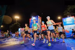 Athletes compete in the Hai Phong Legacy Marathon 2026 on May 17. (Illustrative photo: VNA)