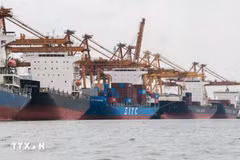 A cargo port in Bangkok, Thailand, on April 3, 2025. (Illustrative photo: Reuters/VNA)