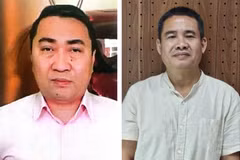 Suspects Le Trung Khoa (left) and Do Van Nga (right) (Photo: bocongan.gov.vn)