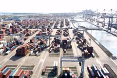 The Cai Mep- Thi Vai seaport complex in HCM City (Photo: VNA)