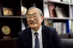 Prof. Dr Furuta Motoo, first Rector of the Vietnam Japan University and Chairman of the Japan – Vietnam Friendship Association (Photo published by VNA)