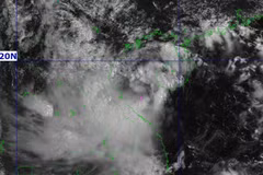 The location of Storm Nongfa's centre at 10am on August 30, 2025. (Photo published by VNA)