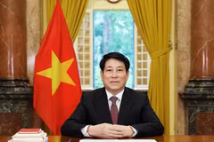 Vietnamese President Luong Cuong offers congratulations on the UN's 80th founding anniversary on August 1. (Photo: VNA)