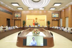 The first session of the NA Standing Committee in April 2026 (Photo: VNA)