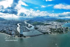 Part of Khanh Hoa province in central Vietnam (Photo: VNA)