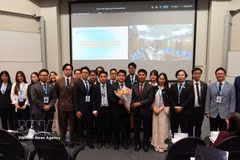 The Executive Committee of the Vietnamese Students' Association in Australia (SVAU) for 2026–2028 (Photo: VNA)