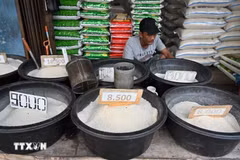 Rice sold in Jakarta, Indonesia (Illustrative photo: AFP/VNA)