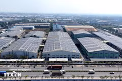 A view of the Vietnam–Singapore Industrial Park in Ho Chi Minh City (Photo: VNA)