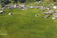 Ta Van village offers ideal trekking trails for those who enjoy outdoor activities and want to get close to and explore nature. (Photo: VNA)