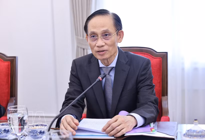 Vietnamese Minister of Foreign Affairs Le Hoai Trung (Photo: VNA)