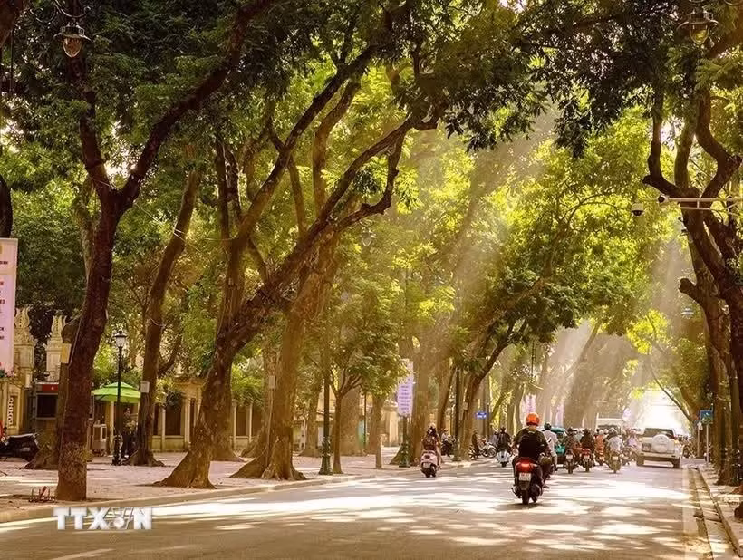 Hanoi is considered most beautiful in autumn. (Illustrative photo: VNA)