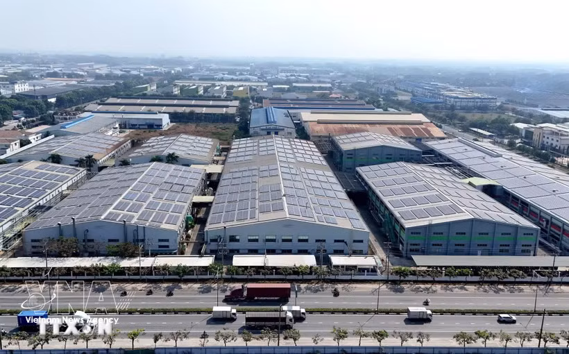 A view of the Vietnam–Singapore Industrial Park in Ho Chi Minh City (Photo: VNA)