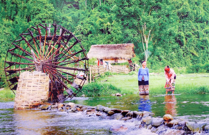 Residents in the buffer zone of the UNESCO-recognised Western Nghe An Biosphere Reserve (Photo: VNA)