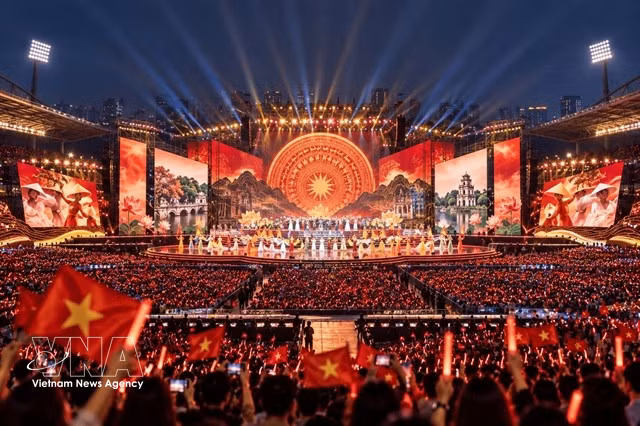 My Dinh National Stadium will host a concert on November 24 to celebrate Vietnam Culture Day. (Photo: VNA)