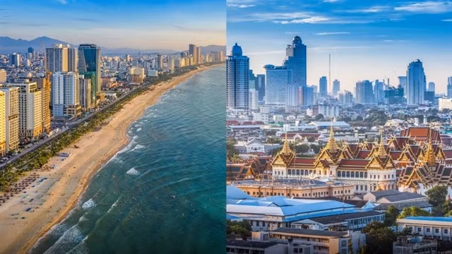 Da Nang and Bangkok are two cities that Vietnamese travellers are choose for their upcoming holiday on National Day. (Photo courtesy of Agoda.com)