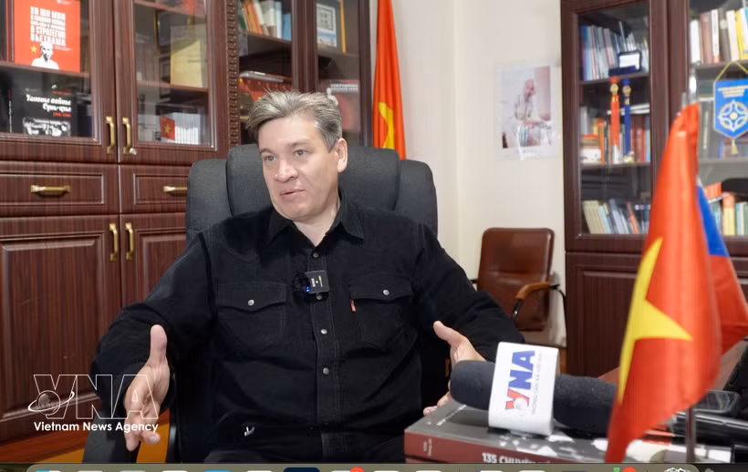 Prof. Vladimir Kolotov, Director of the Ho Chi Minh Institute at St. Petersburg State University (Photo: VNA)