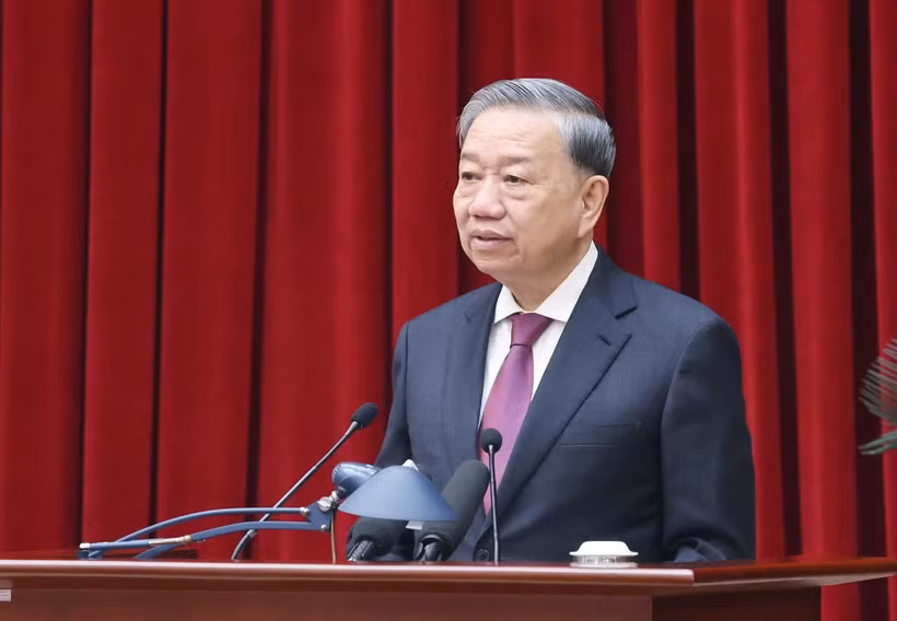 General Secretary of the CPV Central Committee To Lam (Photo: VNA)