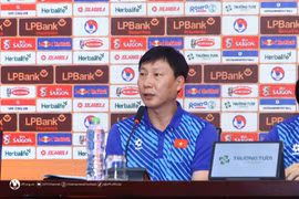 Coach Kim Sang-sik, head coach of Vietnam’s national football team. (Photo: VFF)
