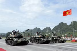 Up-close view of military hardware in National Day parade rehearsal 