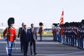King Frederik X welcomes General Secretary and President To Lam to Denmark