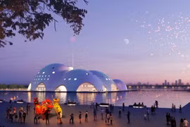Hanoi to build 13,000m² theater on Dam Tri Lake
