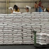 Transporting rice in Manila, the Philippines. (Photo: AFP/VNA)