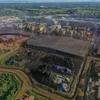 An aerial photo shows the smelter facility operated by Virtue Dragon Nickel Industry in Morosi district, Konawe regency, Southeast Sulawesi, on January 16, 2026. (Photo: Antara)