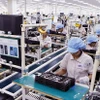 An electronics component manufacturing and assembly line. (Photo: VNA)
