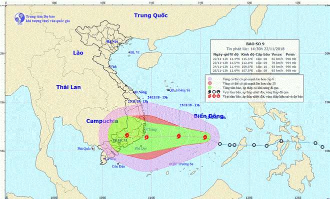 Central, southern localities brace for Typhoon Usagi ảnh 1 Central, southern localities brace for Typhoon Usagi ảnh 1