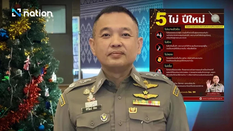 Thailand's RTP deputy spokesman Pol. Maj. Gen. Siriwat Deepor (Photo: nationthailand.com)