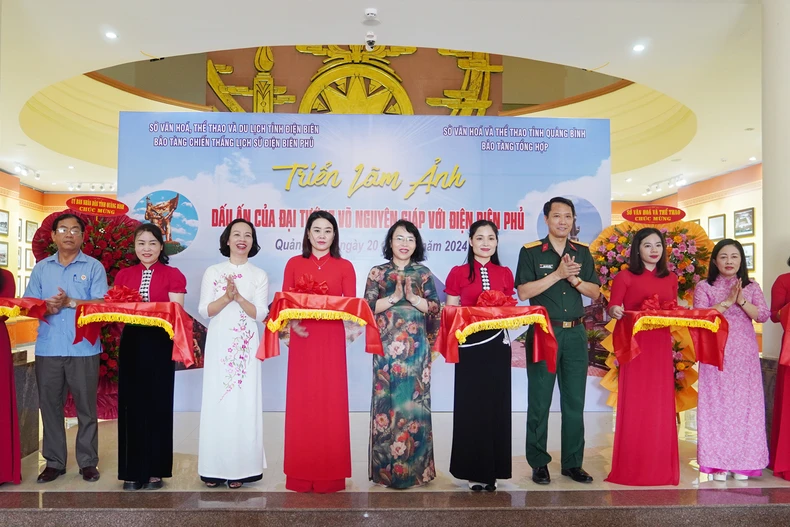 The photo exhibition “The Imprint of General Vo Nguyen Giap on Dien Bien Phu” opens in Quang Binh province on August 20 (Photo: baoquangbinh)