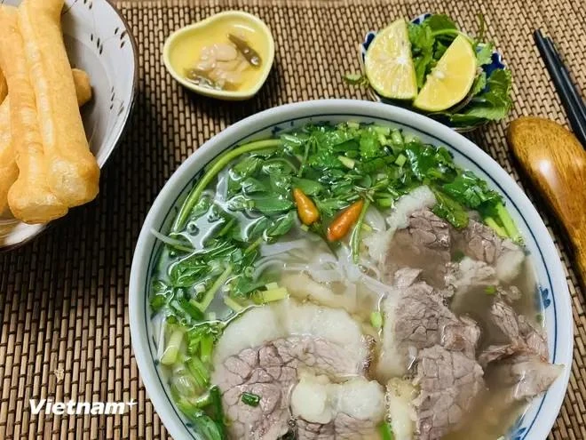 Hanoi-style "pho" (Photo: VNA)