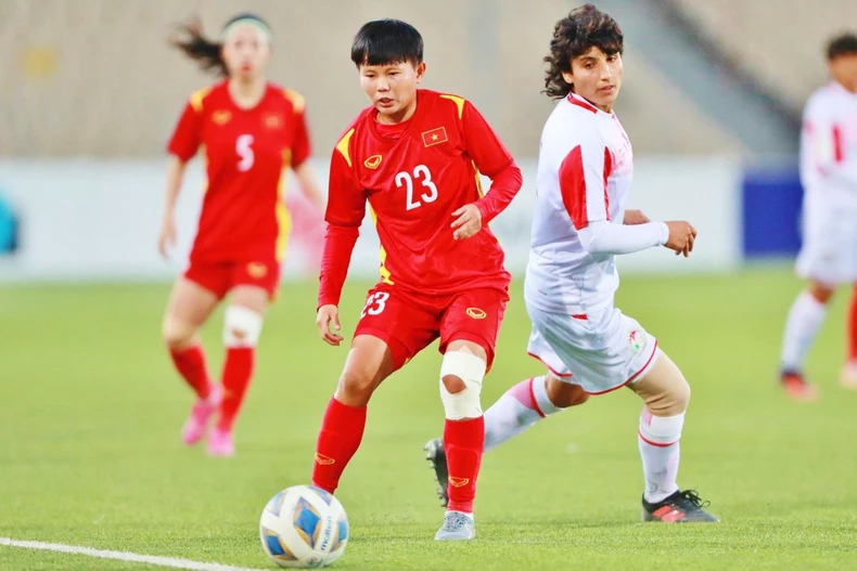 7 – 0 win over Tajikistan sends Vietnam to Women’s Asian Cup finals